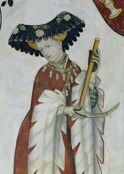 The Nine Worthies and the Nine Worthy Women (detail) by Giacomo Jaquerio